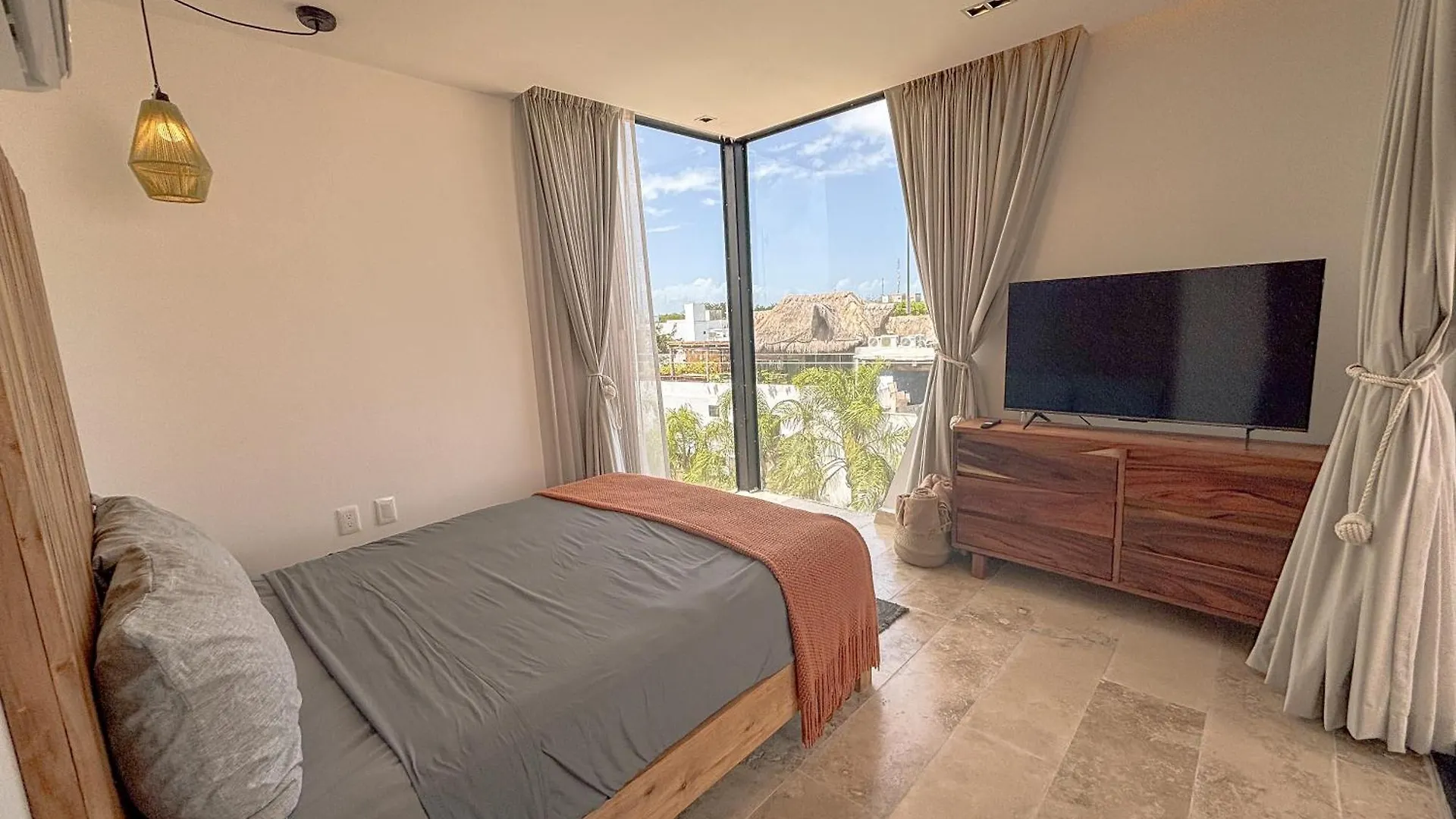 Апартаменты Penthouse De Dos Pisos Con Alberca Privada En La Veleta Тулум