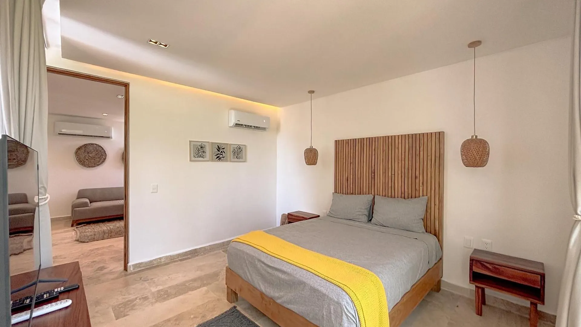 Апартаменты Penthouse De Dos Pisos Con Alberca Privada En La Veleta Тулум Мексика